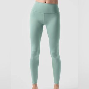 Alo Yoga High Rise Airlift Leggings Honeydew Size XS